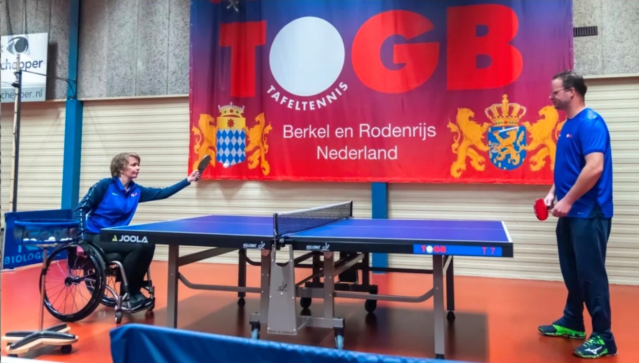 para-tafeltennis bij TTV TOGB